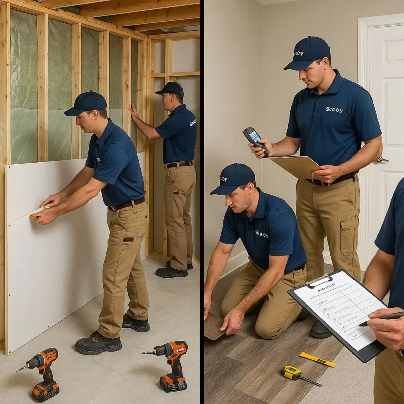 Repairs and Reconstruction process in Camden County, NC